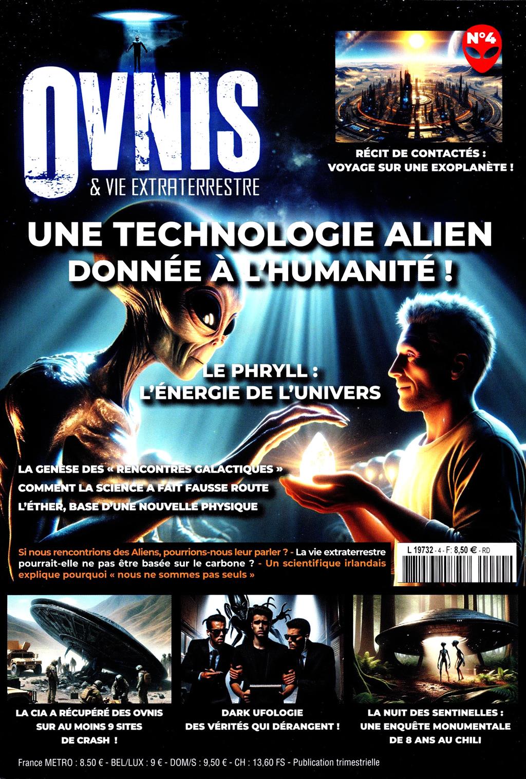 Ovnis et Vie extraterrestre numéro 4 mars 2024